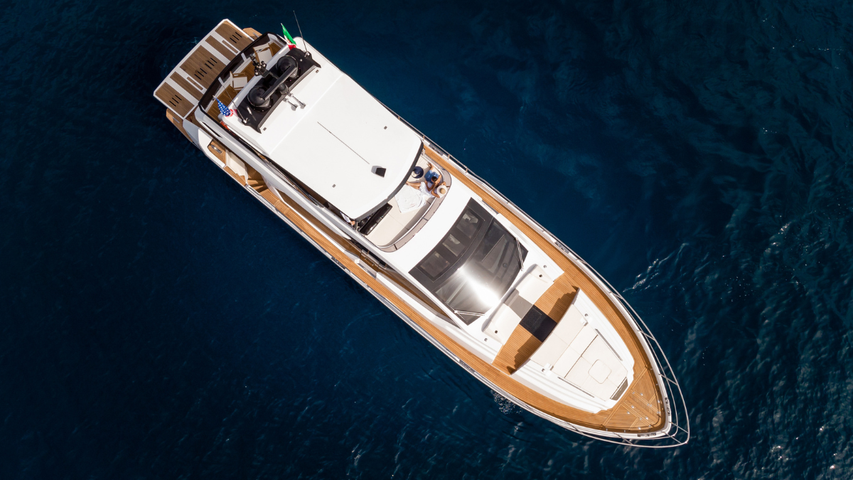 Liv Yachts Aicon Yachts Bespoke Aicon 66 Bow