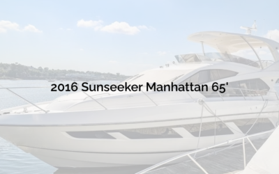2016 Sunseeker Manhattan 65